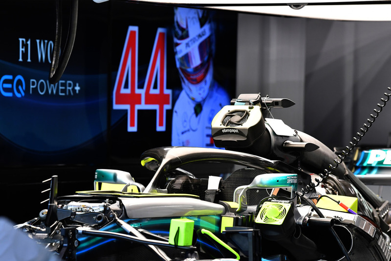 Вентиляторы охлаждения Mercedes F1 W09