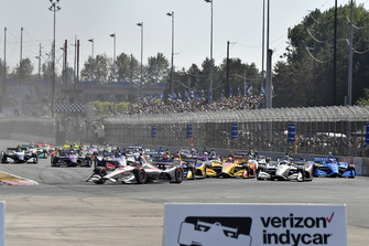 Start zum Grand Prix of Portland 2018: Will Power, Team Penske Chevrolet, führt