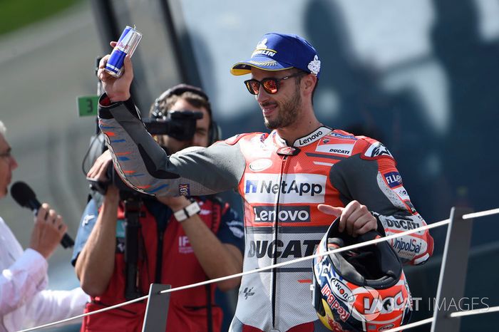 Tercer clasificado Andrea Dovizioso, Ducati Team