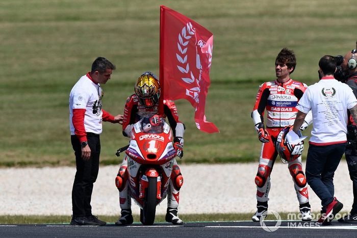 Izan Guevara, campeón del mundo de Moto3, GasGas-Aspar