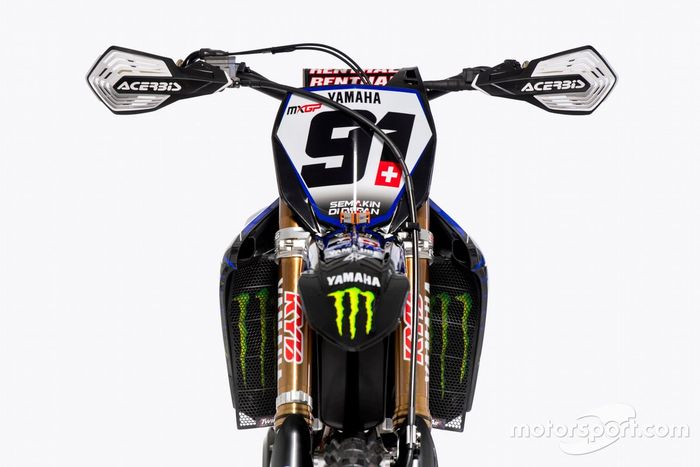 La moto de Jeremy Seewer, Monster Energy Yamaha Factory Racing