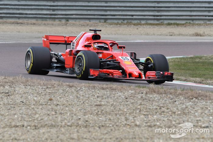 Carlos Sainz Jr., Ferrari SF71H  