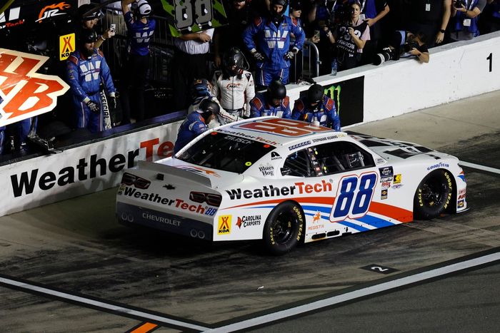 Connor Zilisch and Parker Kligerman, JR Motorsports Chevrolet