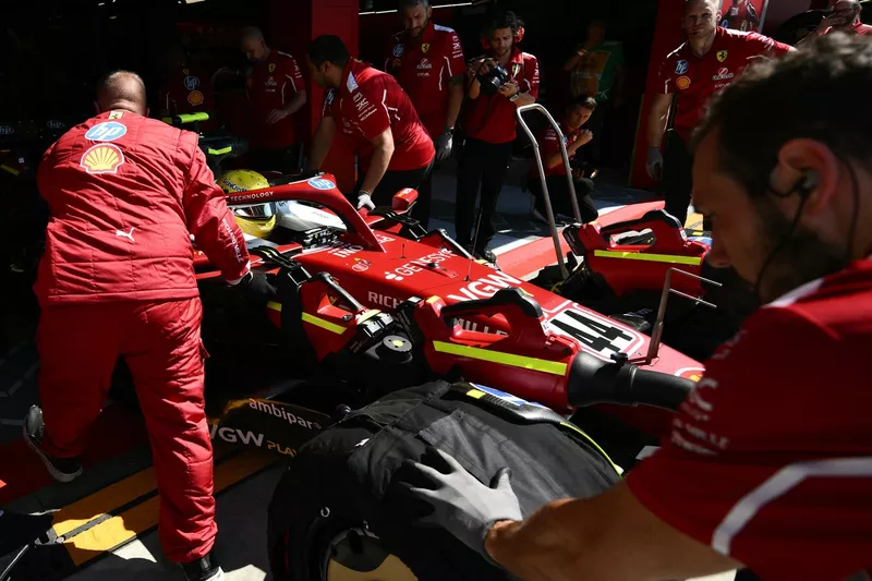Lewis Hamilton, Ferrari