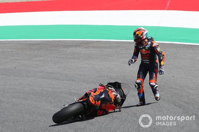 Jorge Martin, KTM Ajo crash