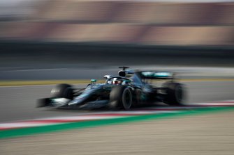 Lewis Hamilton, Mercedes AMG F1 W10.
