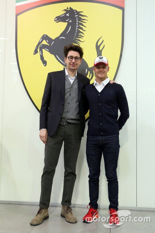 Mattia Binotto, Mick Schumacher,  Academia de pilotos de Ferrari