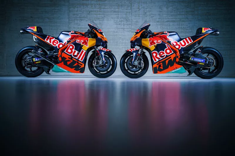Red Bull KTM bikes livery