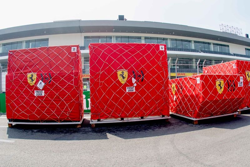 Preparaciones del Autódromo Hermanos Rodríguez para el GP de México de F1