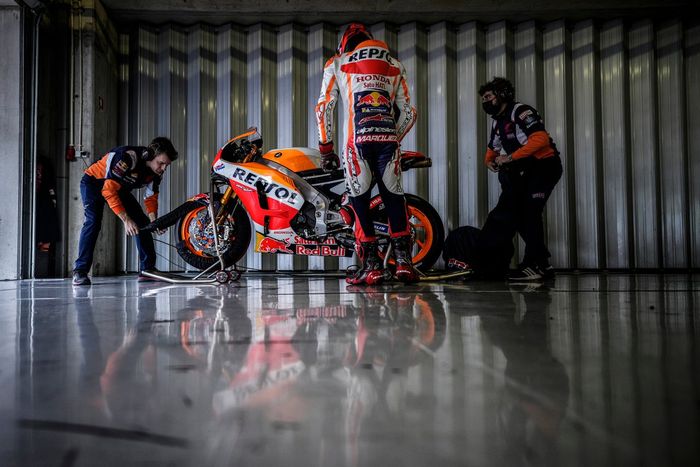 Marc Márquez, Repsol Honda Team, en la prueba en Portimao