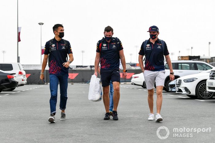 Alex Albon, piloto reserva, Red Bull Racing y Max Verstappen, Red Bull Racing 