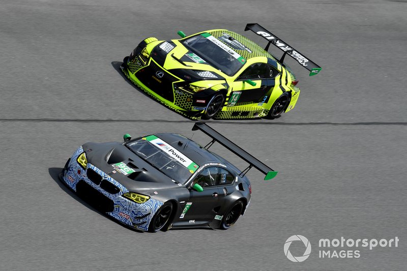 #96 Turner Motorsport BMW M6 GT3, GTD: Bill Auberlen, Robby Foley, Dillon Machavern, Jens Klingmannm, #14 AIM Vasser Sullivan Lexus RC F GT3, GTD: Richard Heistand, Jack Hawksworth, Austin Cindric, Nick Cassidy
