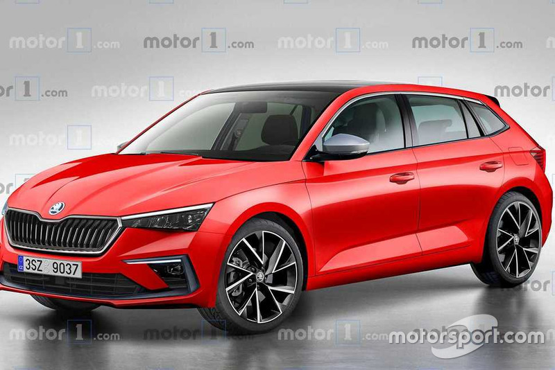 Рендер Skoda Escala