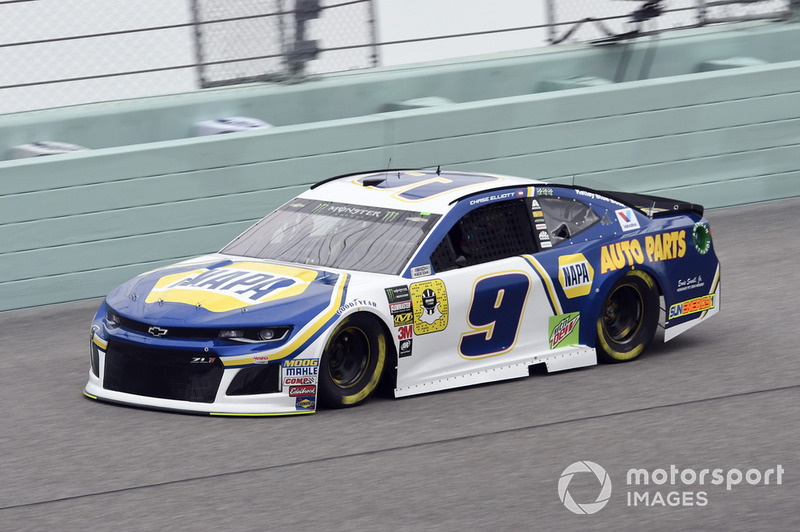 14. Chase Elliott, Hendrick Motorsports, Chevrolet Camaro NAPA Auto Parts