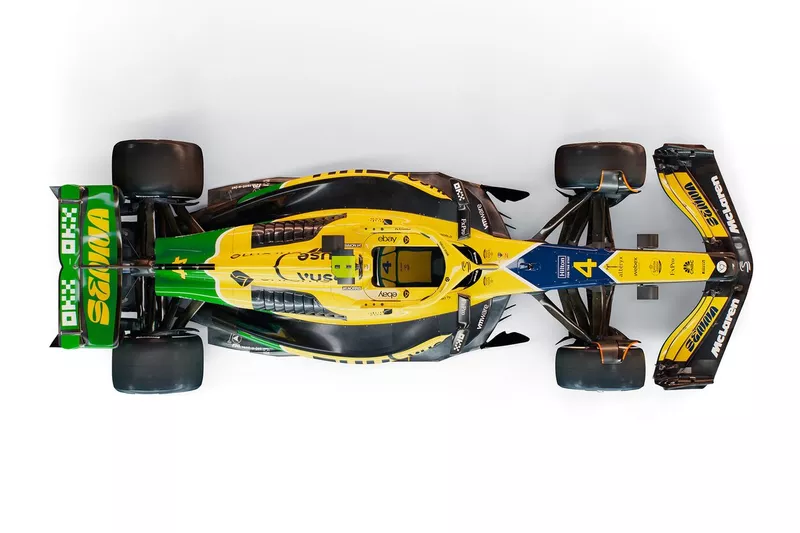 Le design de la McLaren Senna pour le GP de Monaco