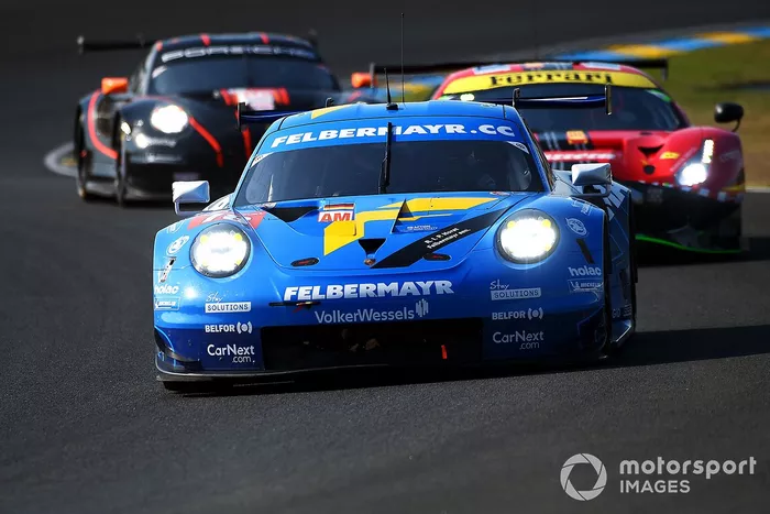 #78 Proton Competition Porsche 911 RSR: Horst Felbermayr Jr., Michele Beretta, Max van Splunteren