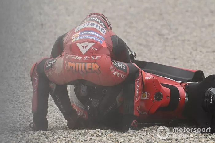 Caída de Jack Miller, Ducati Team