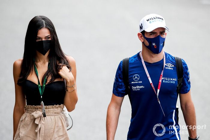 Sandra Dziwiszek y Nicholas Latifi, Williams 