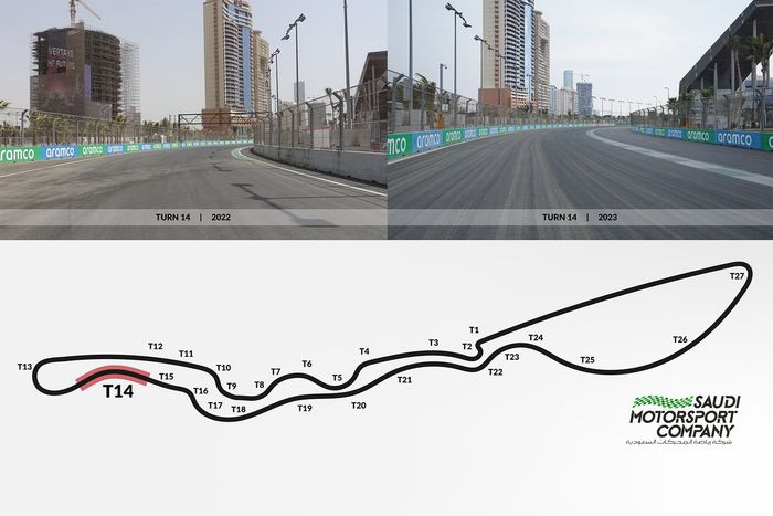 Jeddah Track Turn 14-01