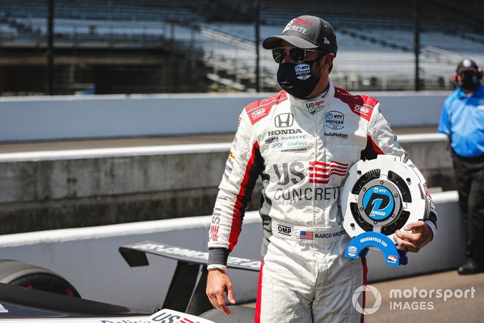 Marco Andretti, Andretti Herta with Marco & Curb-Agajanian Honda, autor de la pole de la Indy 500 2020