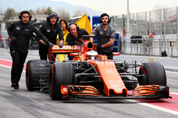 El McLaren MCL32 de Stoffel Vandoorne