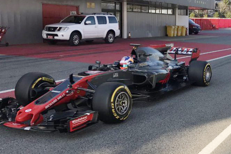 Foto espía: Haas VF-17