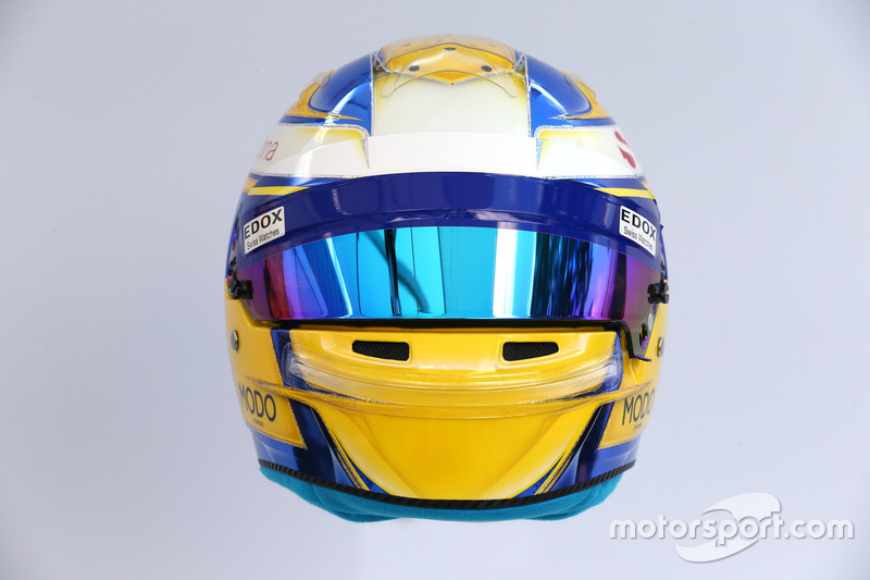 Le casque de Marcus Ericsson, Sauber C36