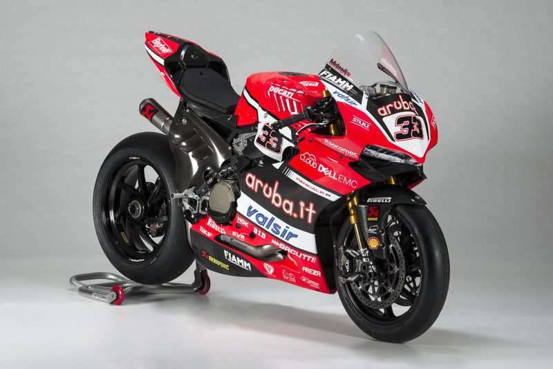 La moto de Marco Melandri, Ducati Team