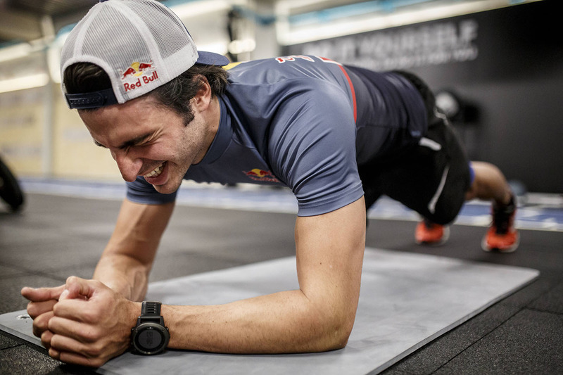 Carlos Sainz Jr., Scuderia Toro Rosso during training 