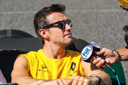 Jolyon Palmer, Renault Sport F1 Team on the drivers parade