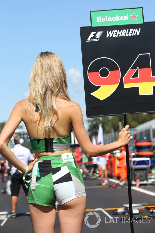 Chica de la parrilla de Pascal Wehrlein, Sauber