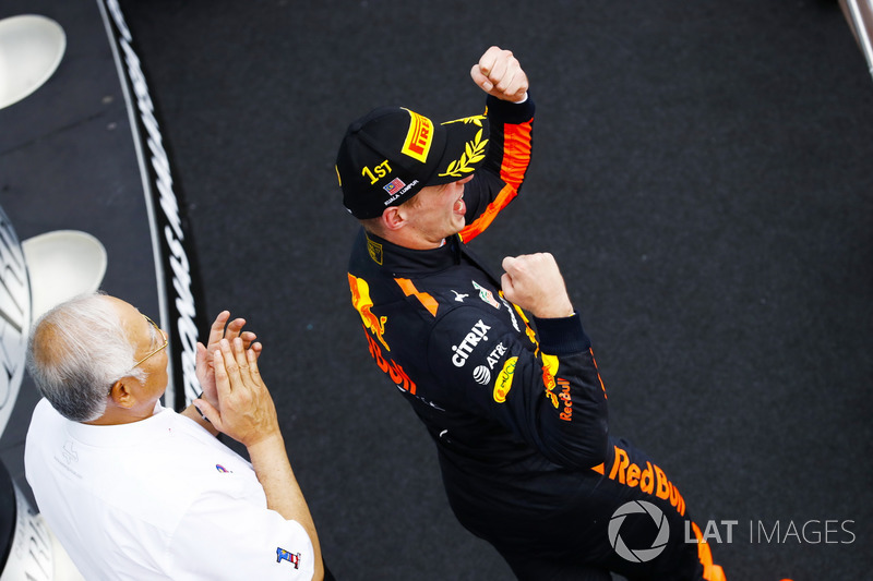 No final, Verstappen garantiu a segunda vitória da carreira.