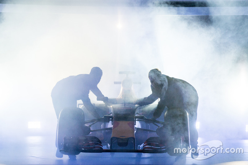 Car unveiling, Red Bull Racing