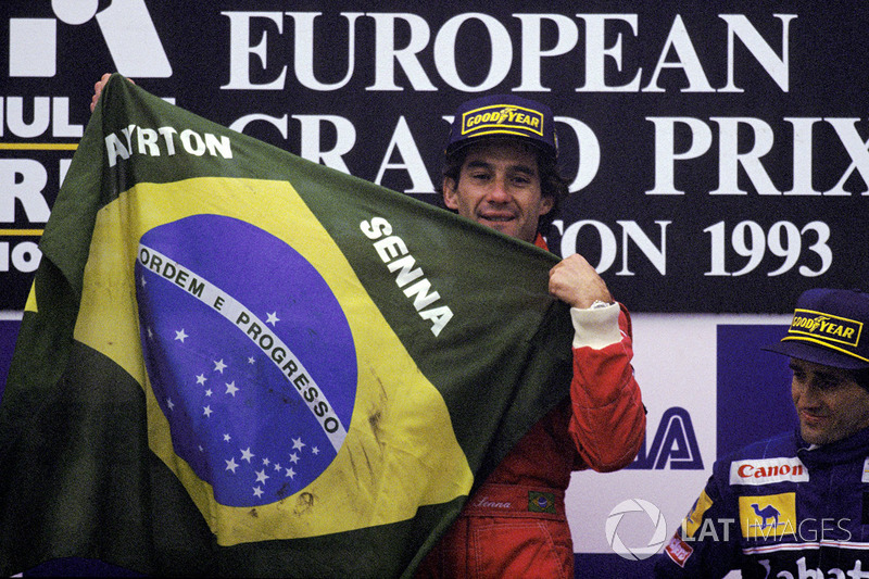 Racewinnaar Ayrton Senna, McLaren