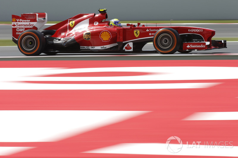 2013: Ferrari F138 - 112 pontos, oitavo lugar no Mundial de Pilotos