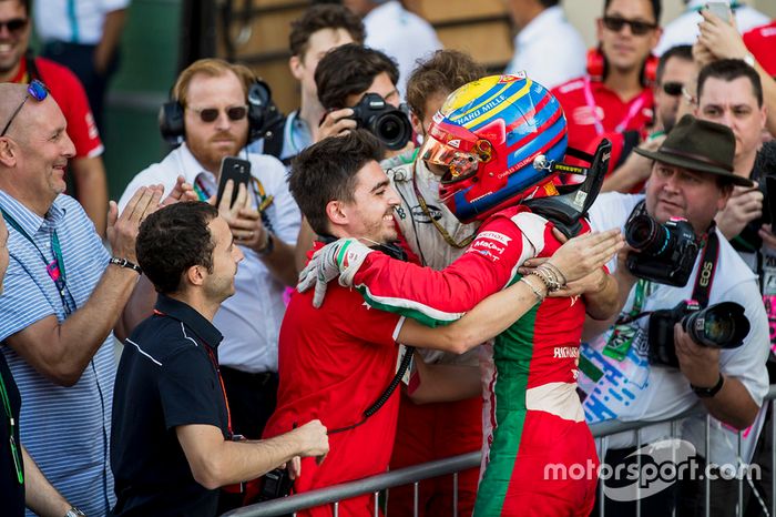 Ganador de la carrera Charles Leclerc, PREMA Powerteam