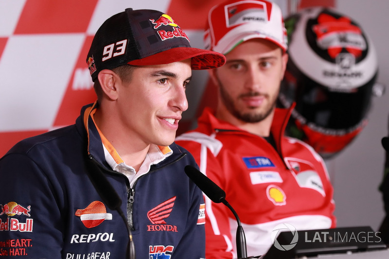 Marc Marquez, Repsol Honda Team, Andrea Dovizioso, Ducati Team