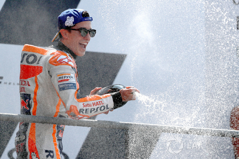 Il vincitore della gara Marc Marquez, Repsol Honda Team