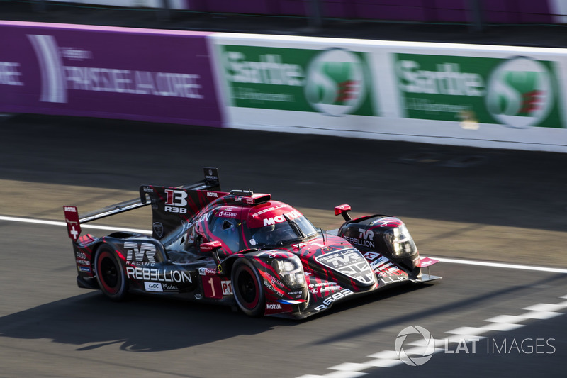 #1 Rebellion Racing Rebellion R-13: Andre Lotterer, Neel Jani, Bruno Senna