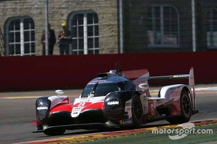 #8 Toyota Gazoo Racing Toyota TS050: Sébastien Buemi, Kazuki Nakajima, Fernando Alonso
