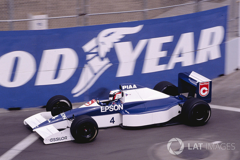 Jean Alesi, Tyrrell 018 Ford