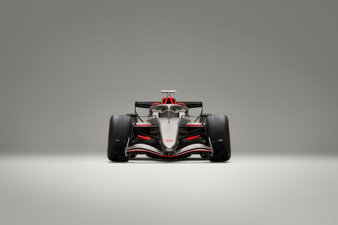 Koncepcyjne malowanie Audi F1 Team RS26