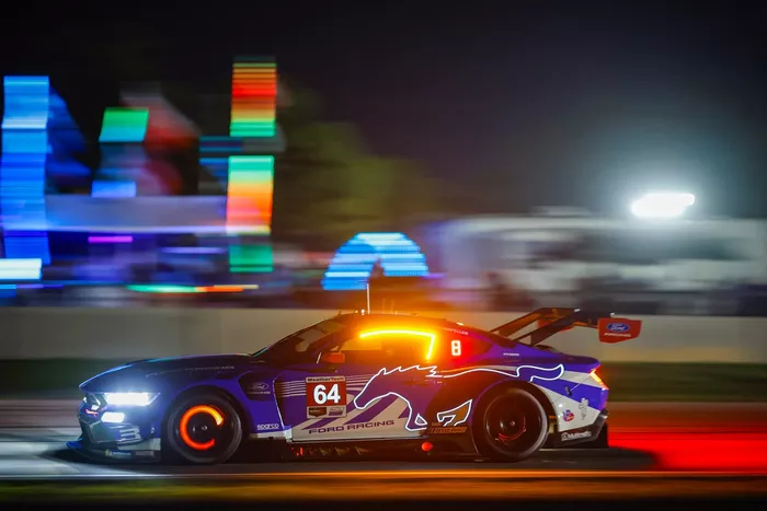 #64 Ford Racing Ford Mustang GT3: Ben Barker, Dennis Olsen, Mike Rockenfeller