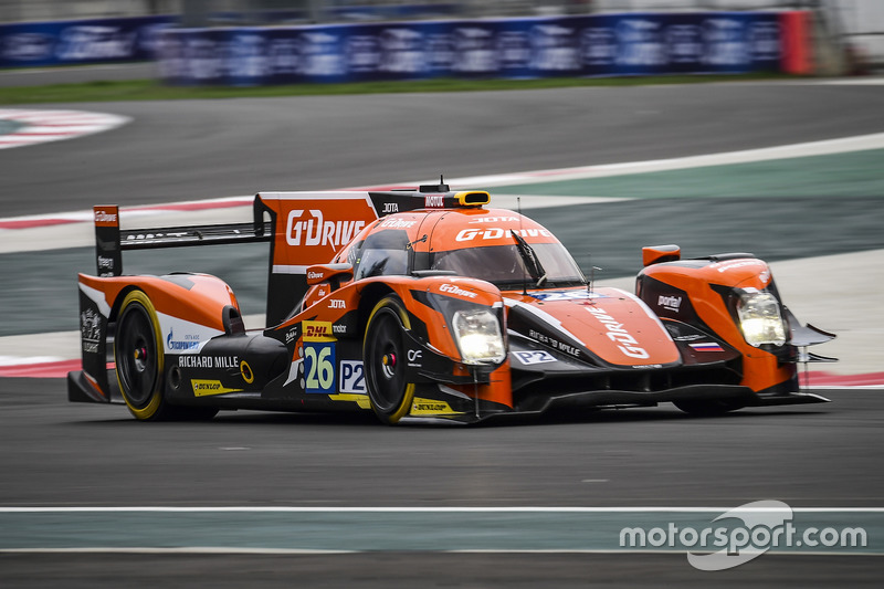 8. LMP2: #26 G-Drive Racing, Oreca 05 - Nissan: Roman Rusinov, Alex Brundle, René Rast