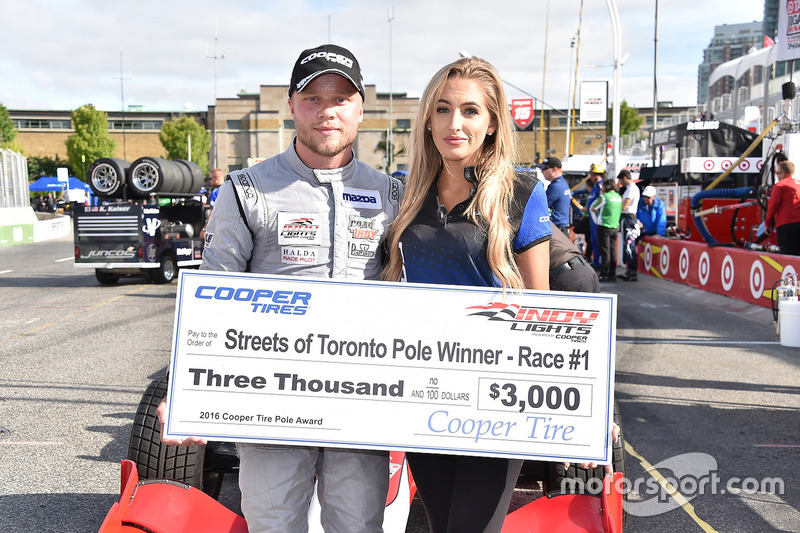 Ganador de la carrera Felix Rosenqvist, Belardi Auto Racing