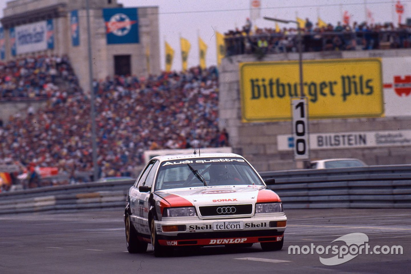 Hans-Joachim Stuck im Audi V8 quattro