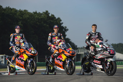 Bo Bendsneyder, Red Bull KTM Ajo, Brad Binder, Red Bull KTM Ajo en Johann Zarco, Ajo Motorsport
