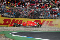 Sebastian Vettel, Ferrari SF71H crash