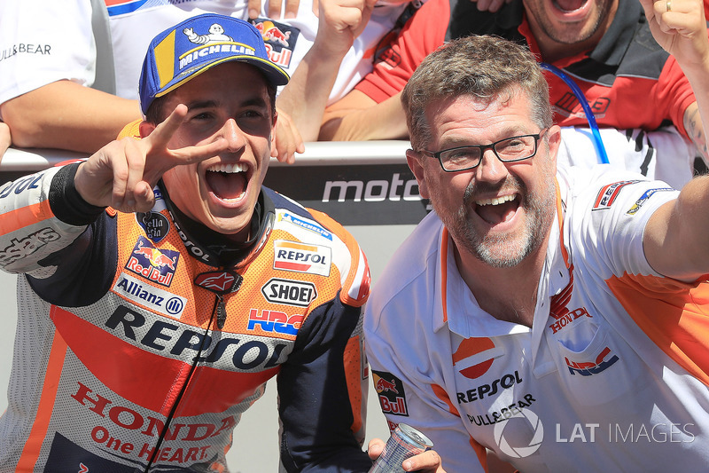 Le vainqueur Marc Marquez, Repsol Honda Team