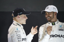 Podium: Race winner Valtteri Bottas, Mercedes AMG F1, second place Lewis Hamilton, Mercedes AMG F1